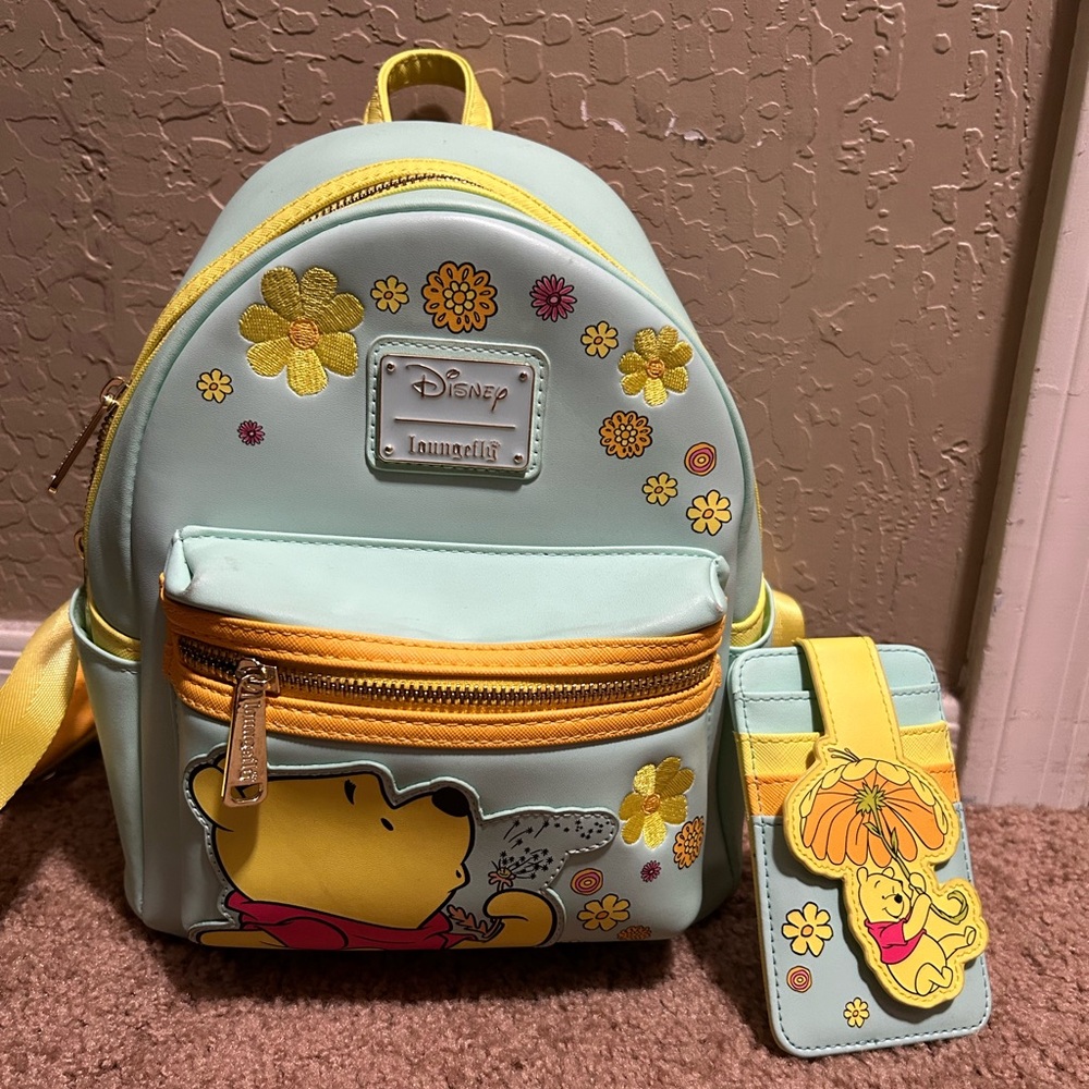 Winnie the Pooh loungefly mini backpack